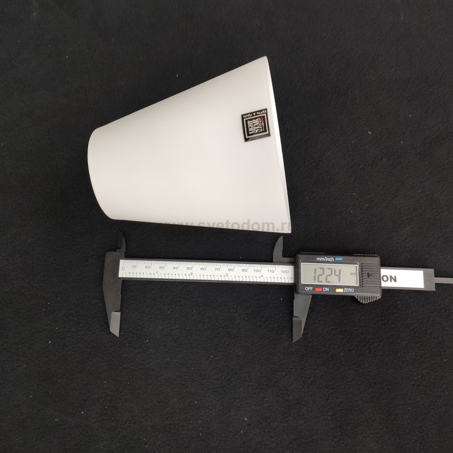 Плафон белый матовый 115*120*60мм LS DIAFANO 758 V2