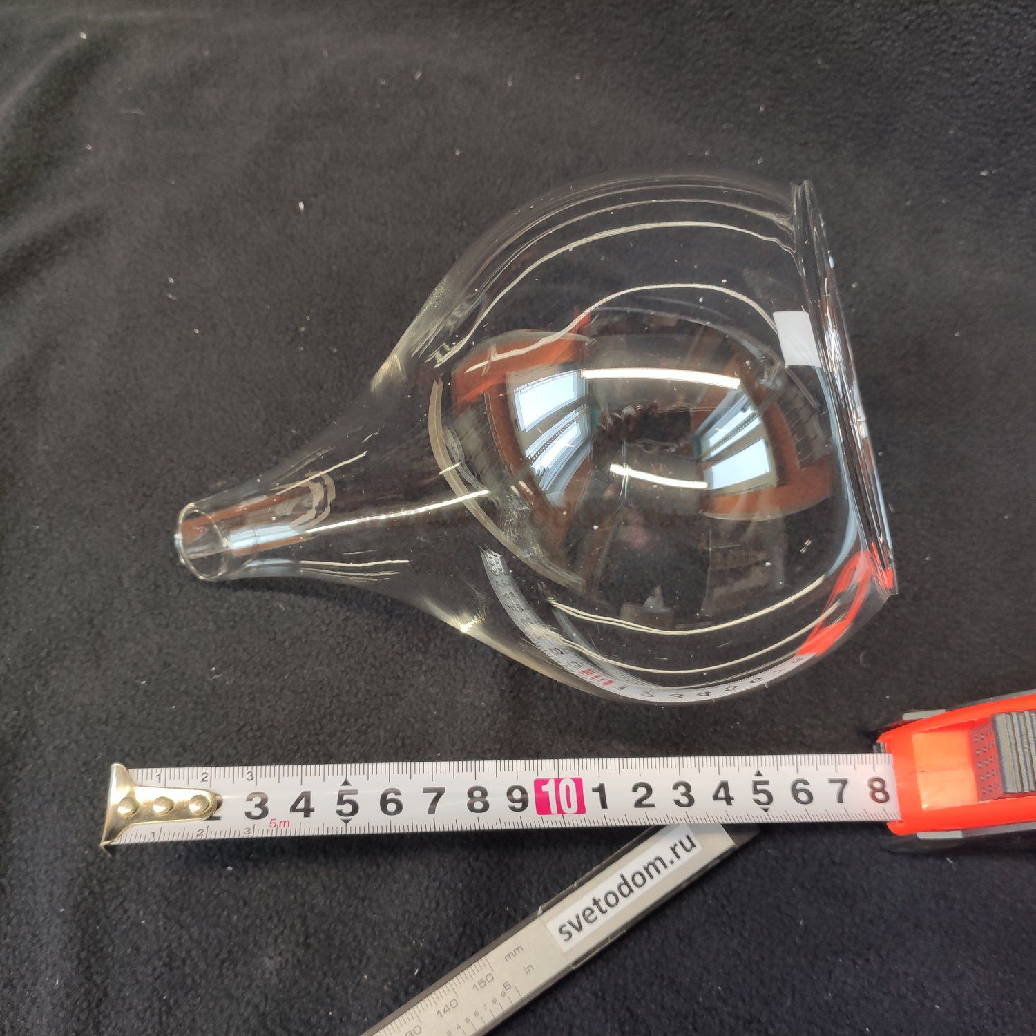 Плафон наружний прозрачный 125*180мм 580331 к светильникам LS к 803031,803051,803061, 803531, 803831 Pentola