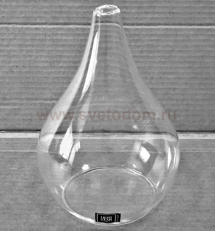 Плафон наружний прозрачный 125*180мм 580331 к светильникам LS к 803031,803051,803061, 803531, 803831 Pentola