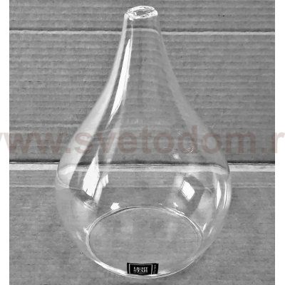 Плафон наружний прозрачный 125*180мм 580331 к светильникам LS к 803031,803051,803061, 803531, 803831 Pentola