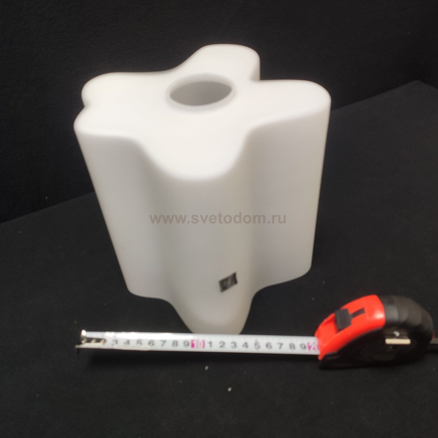 Плафон стекло матовое белое гармошкой 190*200мм E27 (50мм посадка) LS Nubi 8020 V2