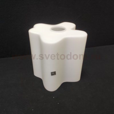 Плафон стекло матовое белое гармошкой 190*200мм E27 (50мм посадка) LS Nubi 8020 V2