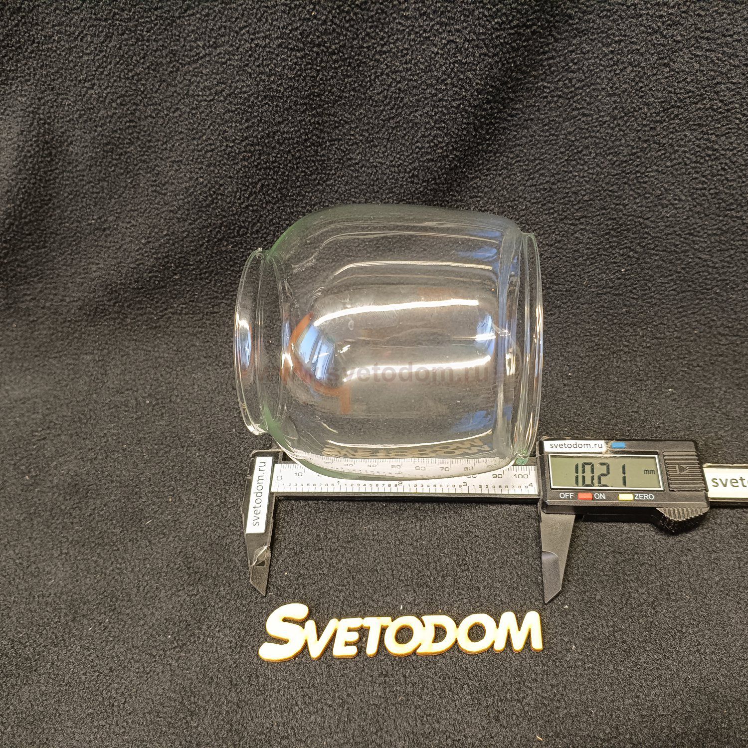 Плафон стекло прозрачное для керосиновой лампы 100*100мм LSP-9518 ANCHORAGE