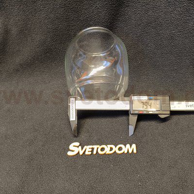 Плафон стекло прозрачное для керосиновой лампы 100*100мм LSP-9518 ANCHORAGE