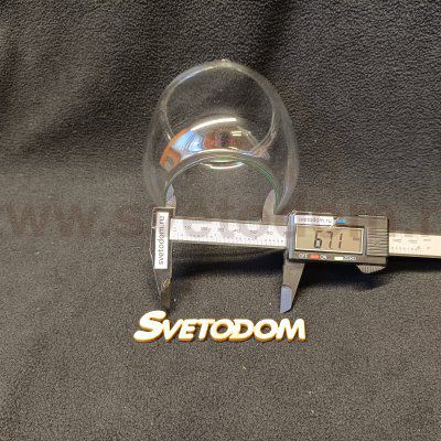 Плафон стекло прозрачное для керосиновой лампы 100*100мм LSP-9518 ANCHORAGE