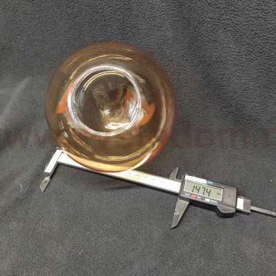 Плафон сстекло янтарный 140мм (57мм посадка) Lumion 4454 SIERRA под пружины