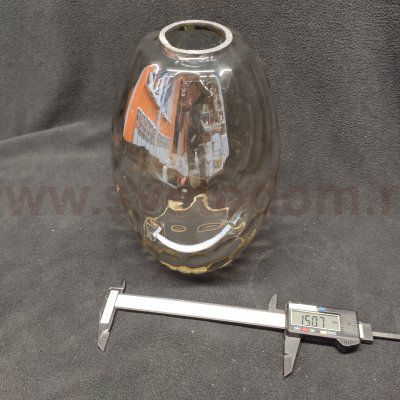 Плафон стекло серый для светильника 150*220мм Lumion 4489 SAPPHIRE E27