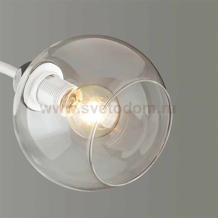 Плафон стекло прозрачное 130*100мм E14 (33мм посадка) Lumion 4517 ALANA