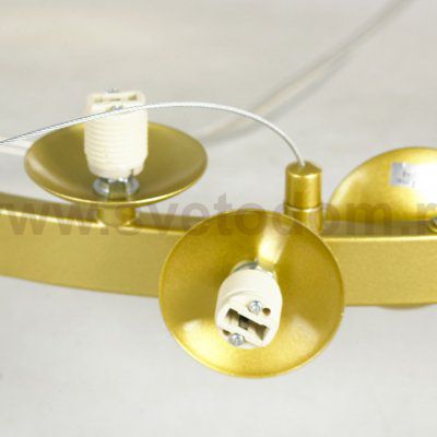 Плафон стекло янтарный шар 150мм G9 с резьбой 20мм LS LSP-875 BERKELEY