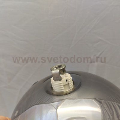 Плафон стекло тонированный зеркальный шар 150мм G9 с резьбой 20мм Lussole LSP-8750 BERKELEY