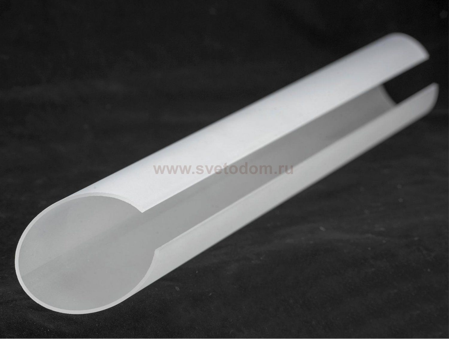 Плафон стекло Selvino белый для арт LSA-77 на 3 лампы 520*60мм