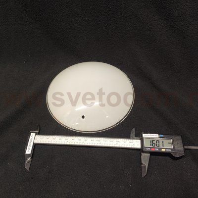 Плафон стекло белое 160мм с отверстием 5мм для Lussole LSQ-4301 MATTINA