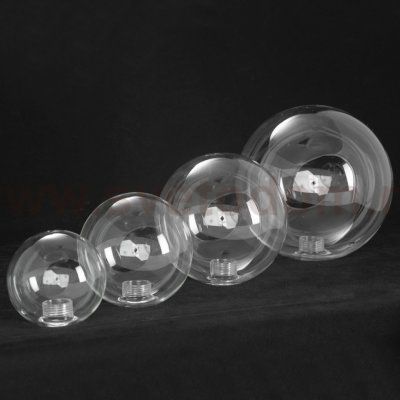 Плафон стекло прозрачное шар 100мм G9 с резьбой 20мм Lussole LSP-7000 BEAUMONT