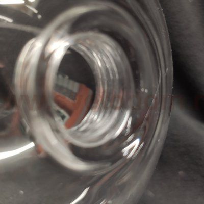 Плафон стекло прозрачное шар 150мм G9 с резьбой 20мм Lussole LSP-7000 BEAUMONT