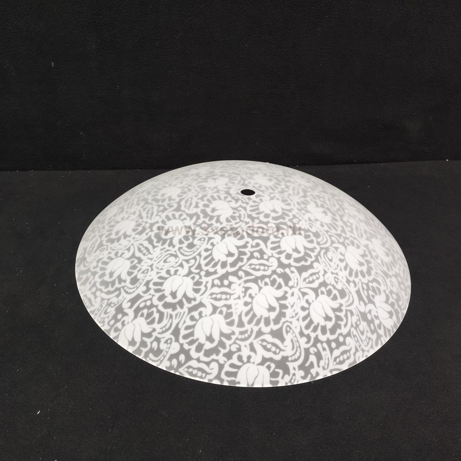 Плафон стекло с узором под стержень 380*80мм C908 Geometry Pascal (архив)