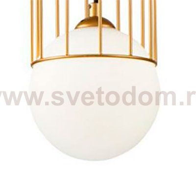 Плафон стекло шар матовый 120мм с резьбой G9 20мм P361PL Telford