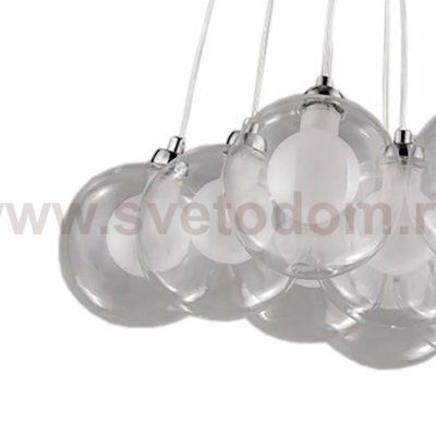 Плафон стекло прозрачное двойное 120мм с резьбой G9 20мм MD2063 Bocci Clear