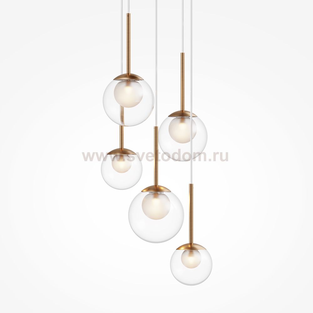 Плафон стекло двойное шар 120мм резьба G9 20мм MOD521PL Basic form