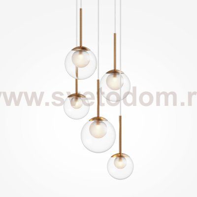 Плафон стекло двойное шар 120мм резьба G9 20мм MOD521PL Basic form