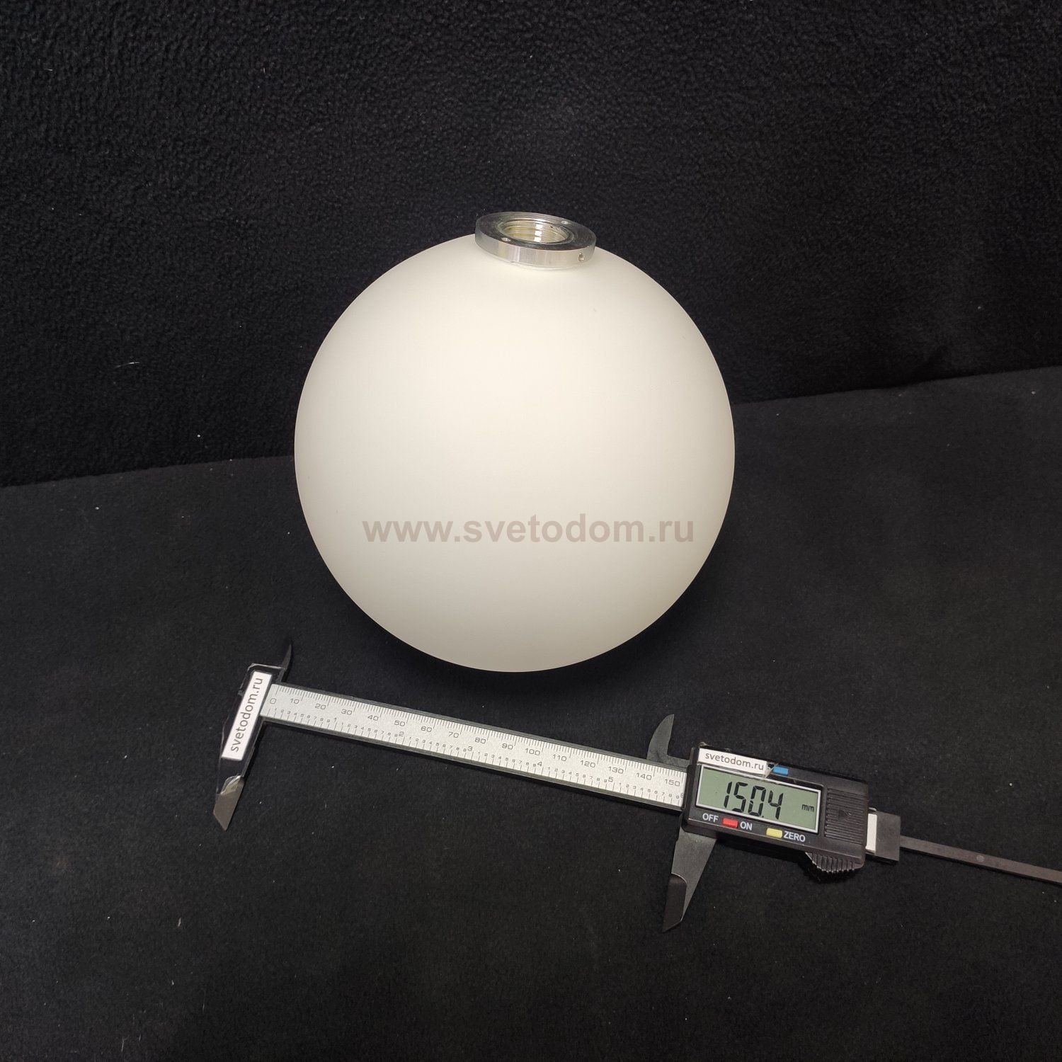 Плафон стекло шар матовый 150мм с резьбой G9 20мм Mw 30601 Оливия