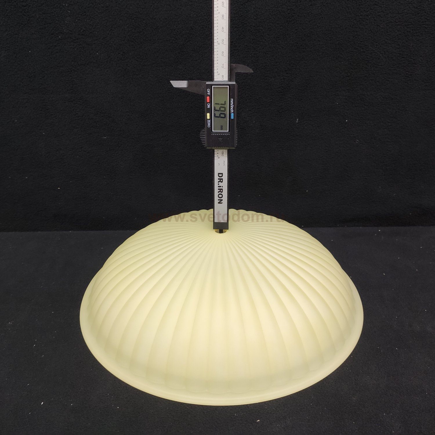 Плафон стекло шампань 300*80мм Mw 317011202 Афродита