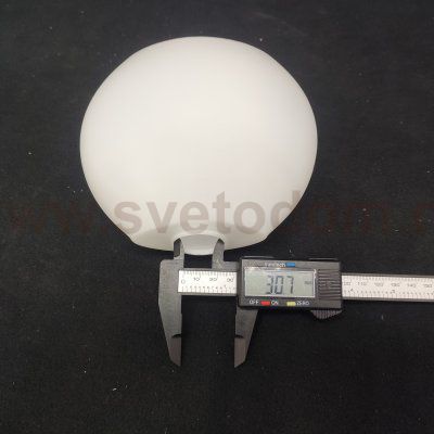 Плафон стекло матовый E14 160*133мм MW light / De markt 2670129 Фиеста