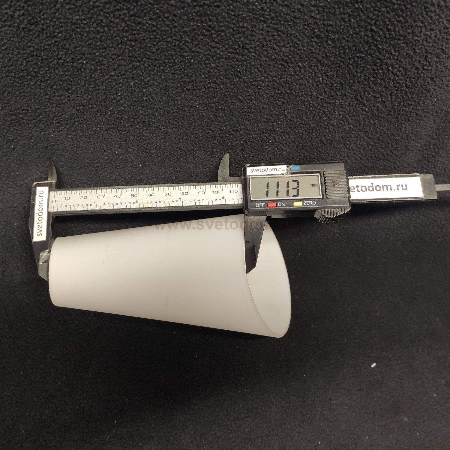 Плафон стекло со скосом 80*160мм E14 (32мм посадка) OL 2464 Evans