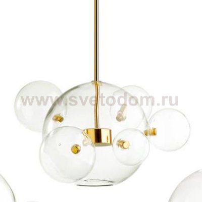 Плафон стекло прозрачное 150мм с резьбой G9 20мм Odeon light 4640 BUBBLES
