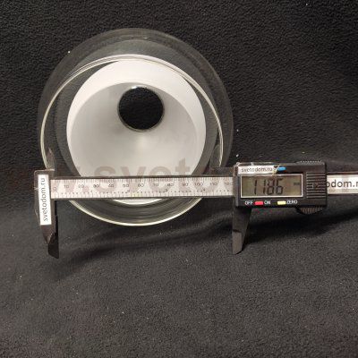 Плафон двойной стекло 150*123мм Е27 (44мм посадка) Омни OML-54711 Maluventu