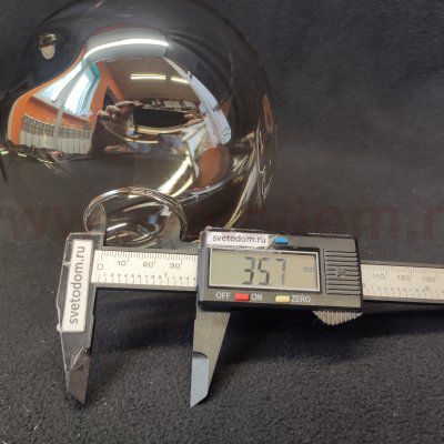 Плафон стекло янтарный 125*120мм Е14 (35мм посадка) Омни OML-93707 Savelletri