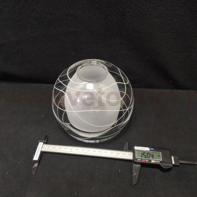 Плафон стекло двойное 150*115мм Е27 (45мм посадка) Омни OML-28311/28313 Saragossa