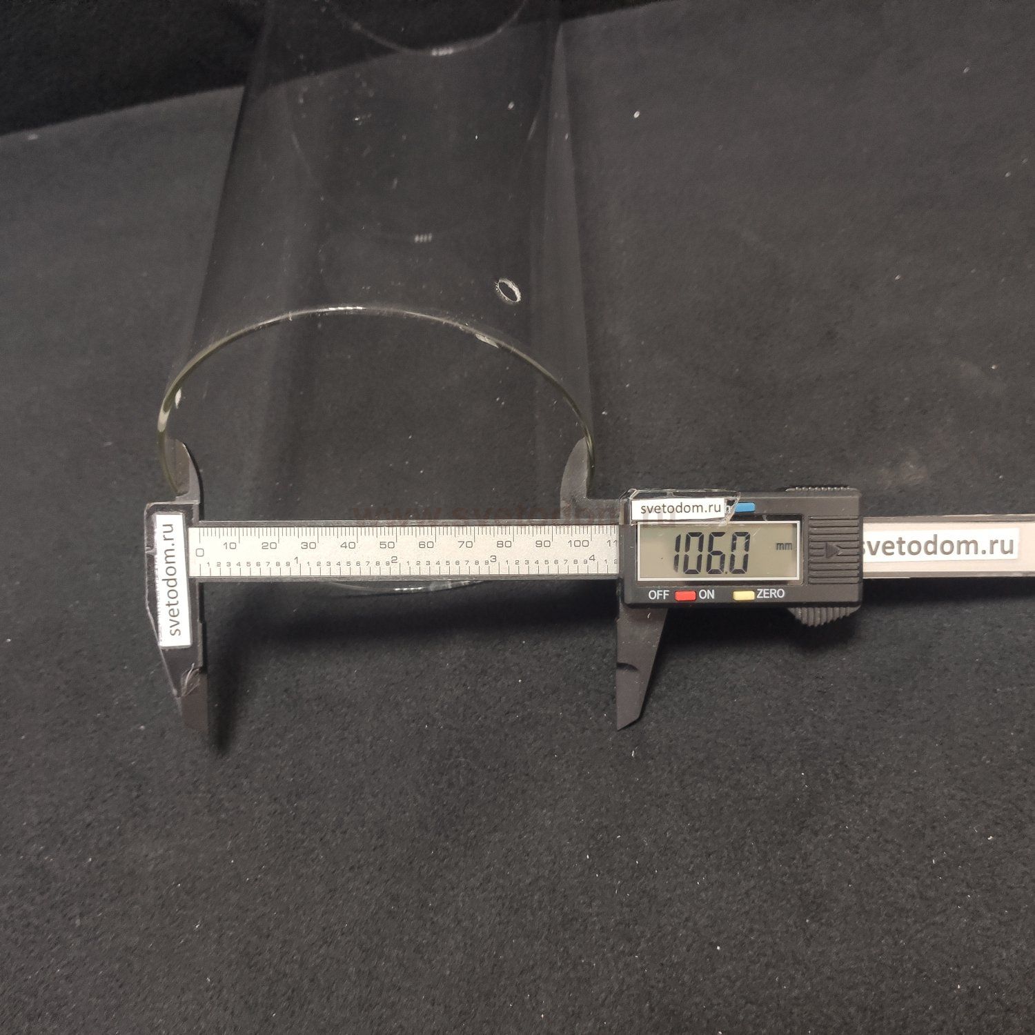 Плафон стекло внешнее прозрачное 110*300мм Arte lamp A8983SP ARIES