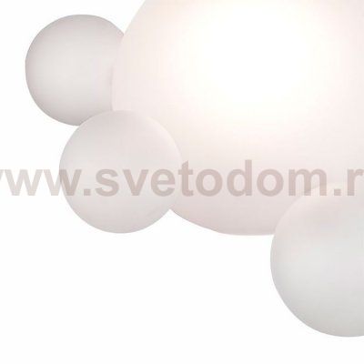 Плафон стекло шар полуматовый 100мм с резьбой 20мм SL1133.5 BOPONE