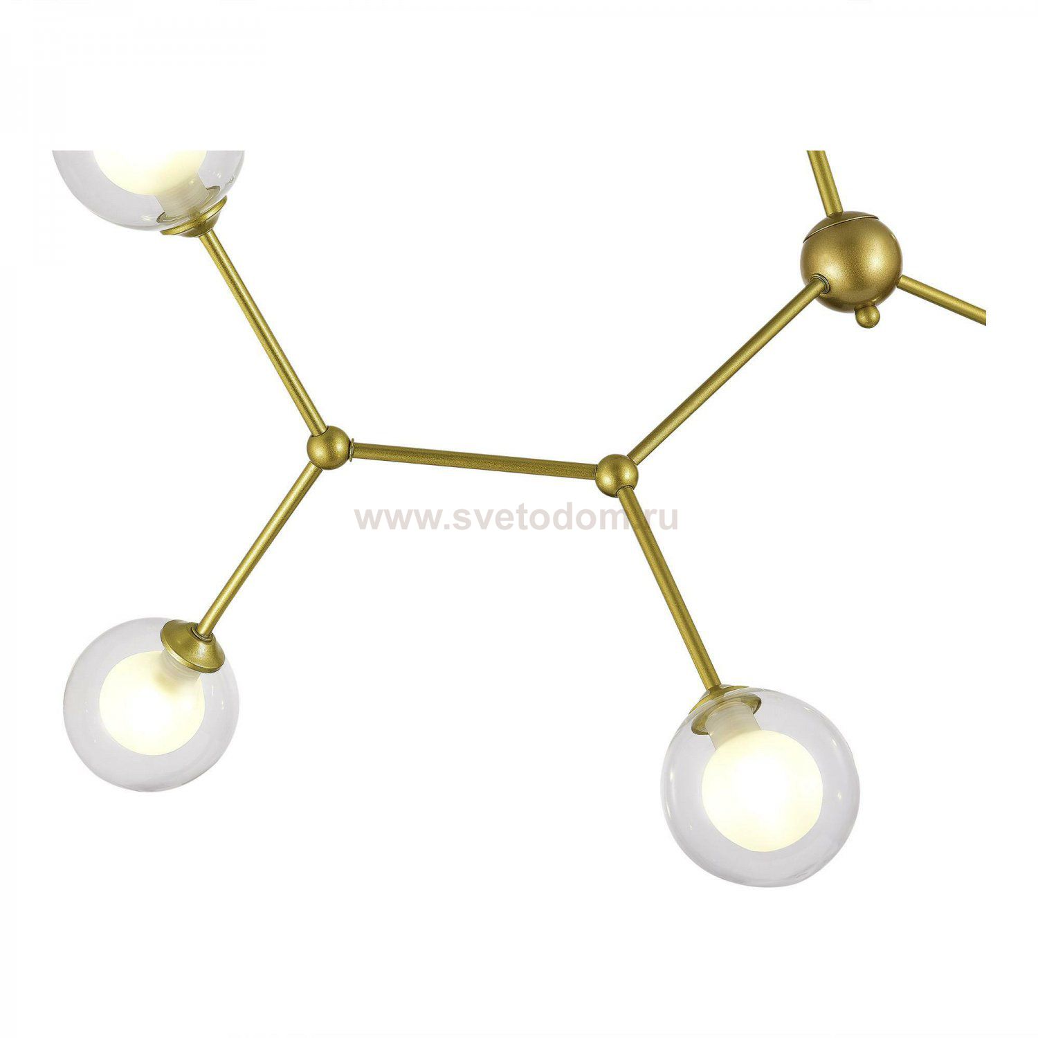 Плафон стело двойное 120мм с резьбой G9 20мм SLE1106 ARCUS