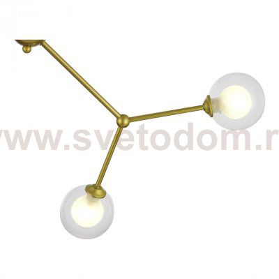 Плафон стекло двойное шар 120мм резьба G9 20мм SLE1106-203 ARCUS