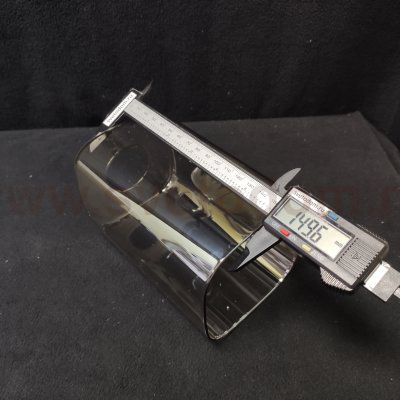 Плафон стекло янтарное 100*150мм E27 (43мм посадка) для светильников Vitaluce V4831