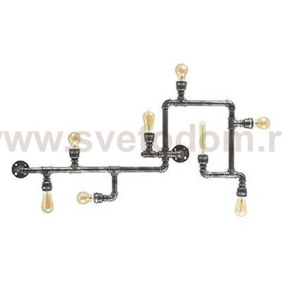 Потолочный светильник Ideal lux PLUMBER PL8 VINTAGE (175331)
