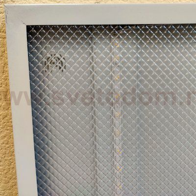 Светодиодная панель (светильник) 600*600 призма ECOLA LED 36W 4200K PNVK36ELC с драйвером