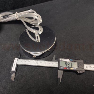 Подвесное крепление для светильников с отверстием плафона 75-105мм E27 прозрачный шнур 1,6м