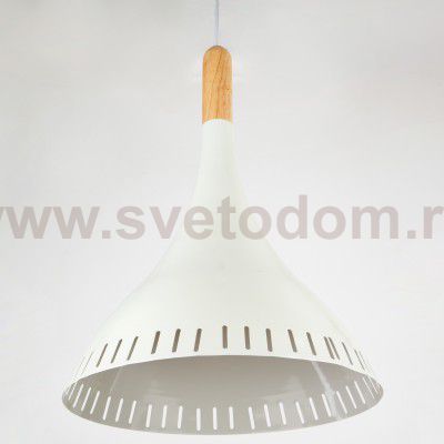 Светильник Eurosvet 50074/1 белый/светлое дерево