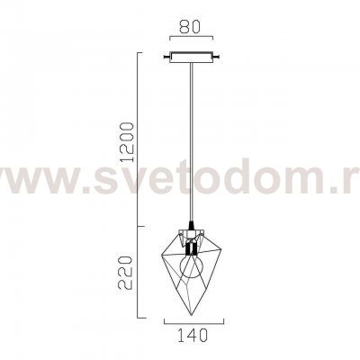 Подвесной светильник Vele Luce Cassiopea VL1154P01