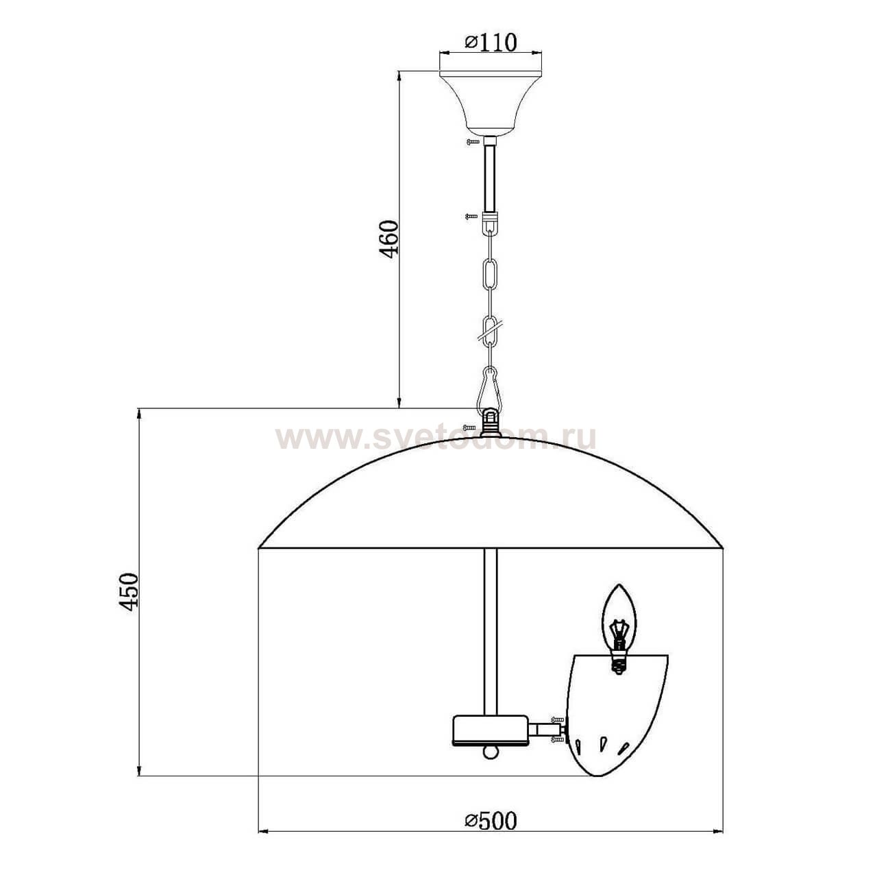 Подвесной светильник Vele Luce Eclissi VL1962P04
