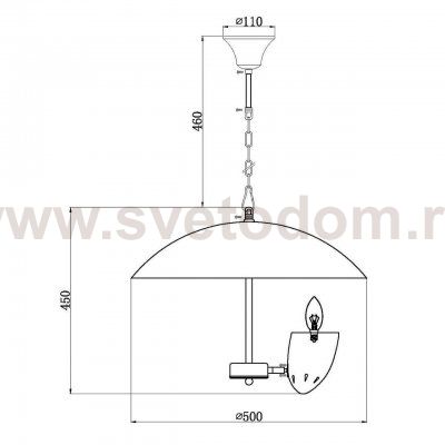 Подвесной светильник Vele Luce Eclissi VL1962P04