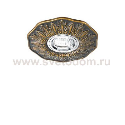 Светильник спот Ideal lux POLKA FI1 BRUNITO (115580)