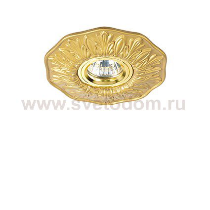 Светильник спот Ideal lux POLKA FI1 OTTONE (115610)