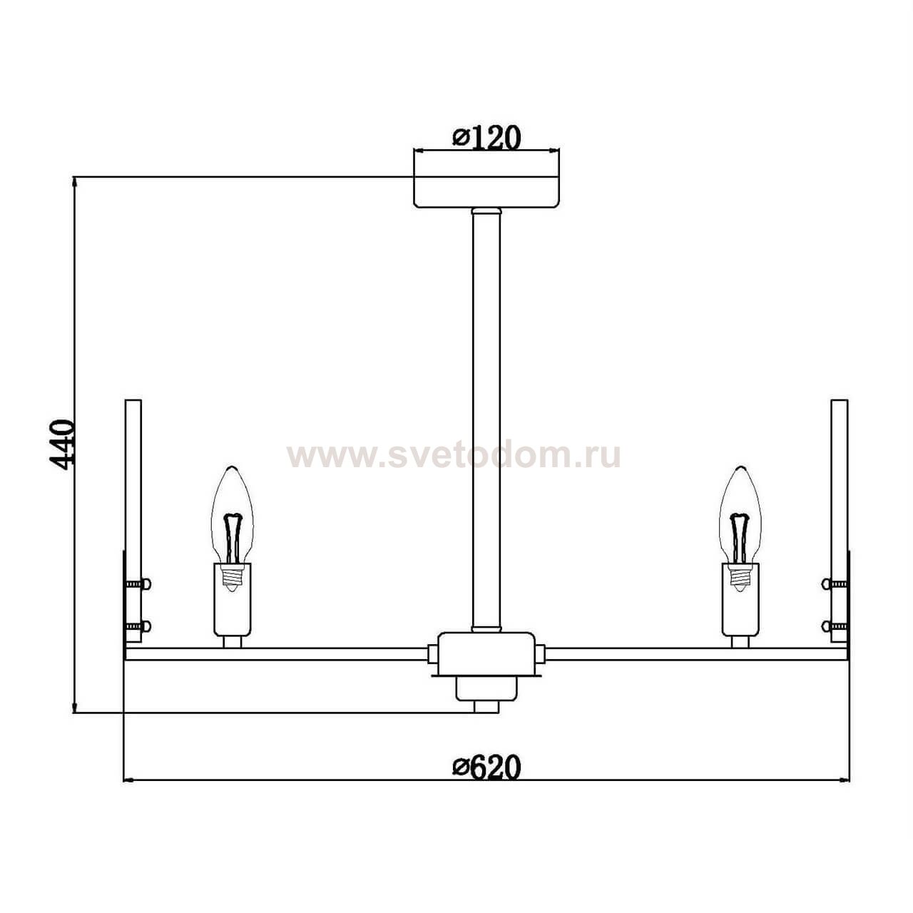 Потолочная люстра Vele Luce Aria VL1951L06