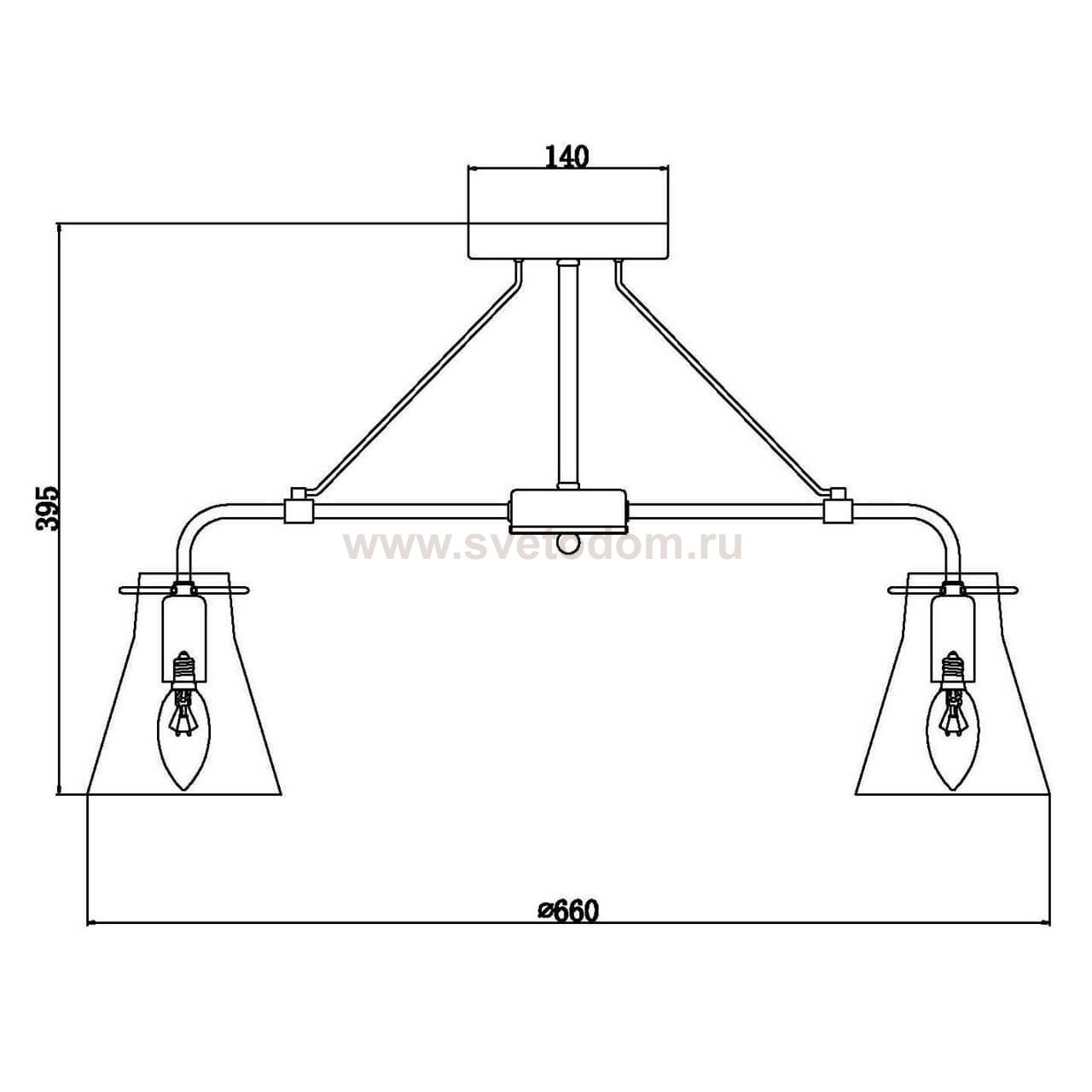 Потолочная люстра Vele Luce Fedele VL1365L05