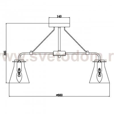 Потолочная люстра Vele Luce Fedele VL1365L05