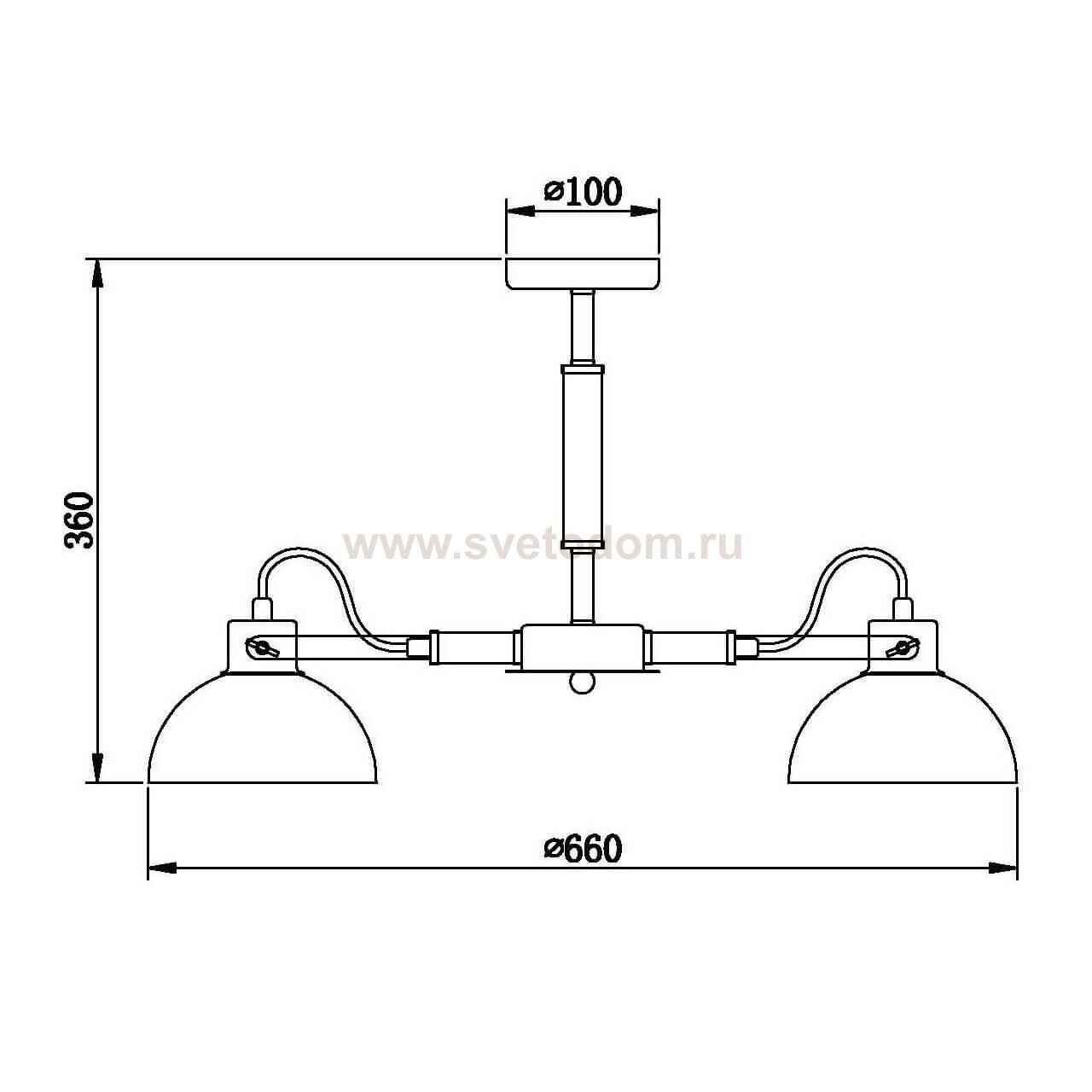 Потолочная люстра Vele Luce Impetuoso VL1431L03