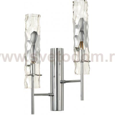 Светильник настенный бра Crystallux PRIMAVERA AP2 CHROME PRIMAVERA